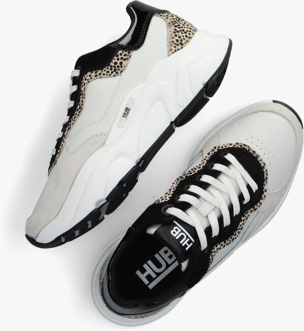 Hub Rock Hub Dames Schoenen Chunky Sneakers Hub Rock Wit Dames