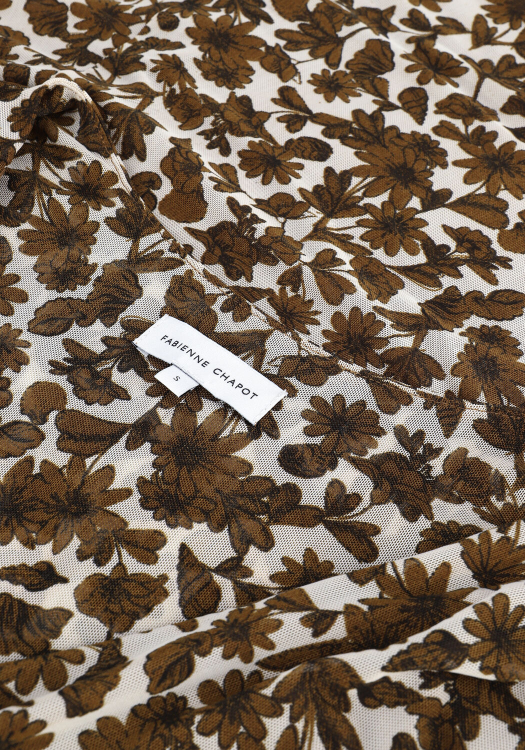 Groene FABIENNE CHAPOT Midi jurk NATALIE DRESS - large