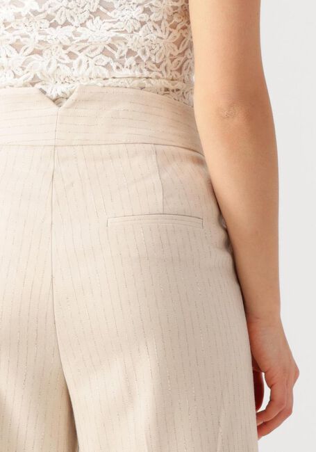 Beige AAIKO Pantalon SONJA STRIPE VIS 526 - large