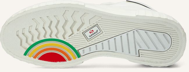 Witte SUPERGA Sneakers 2696 STRIP MULTIC LOGO Witte SUPERGA Sneakers 2696 STRIP MULTIC LOGO - large