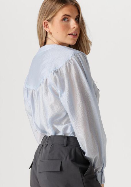 Blauwe MSCH COPENHAGEN  MSCHBEAN SHIRT - large