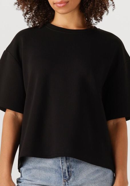 Zwarte OBJECT Trui OBJANDREA RE 2/4 T-SHIRT - large
