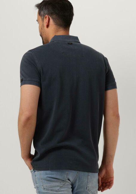 PME LEGEND Polo SHORT SLEEVE POLO PIQUE GARMENT DYE en bleu - large
