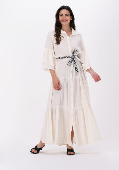 NEMA Robe maxi RUTH Écru - large