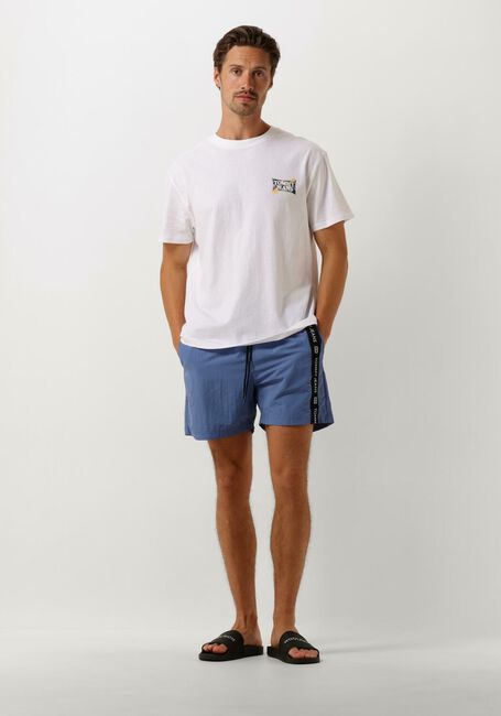 TOMMY HILFIGER UNDERWEAR Shorts de bain SF MEDIUM DRAWSTRING SIDE TAPE en bleu - large
