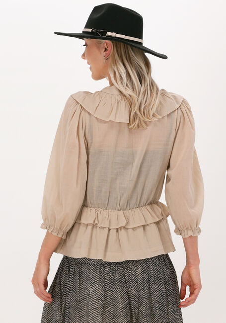 NEO NOIR BESOA WOILE BLOUSE Blouses en camel - large