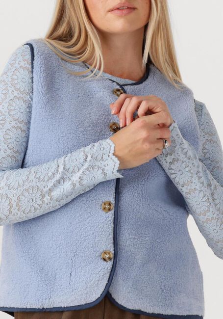 Lichtblauwe YDENCE Gilet GILET PUCK - large