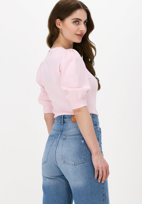 Lichtroze FABIENNE CHAPOT Trui LILLIAN SHORT SLEEVE PULLOVER - large