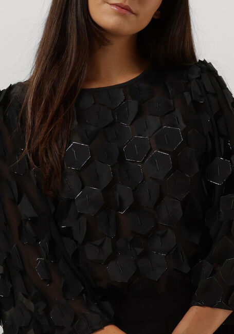 JANSEN AMSTERDAM Haut 3D177 BLOUSE PEPPER en noir - large