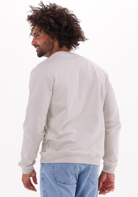 WOODBIRD Chandail JACS BOX CREW en beige - large