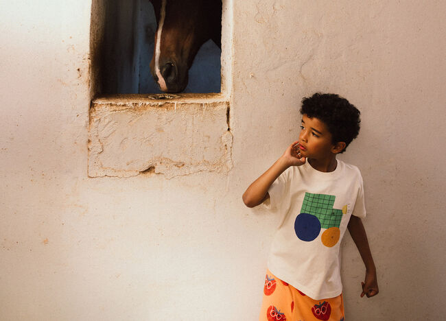 Witte Jelly Mallow T-shirt TRACTOR T-SHIRT - large