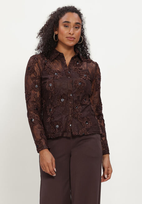 Bruine Y.A.S. Top YASALMINA LS SHIRT - large