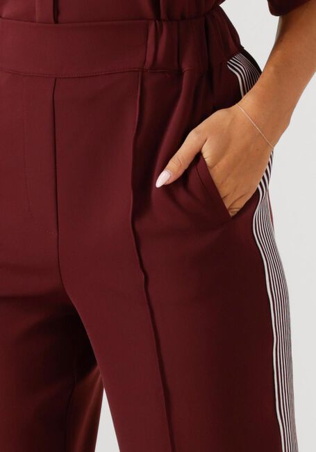 EST'SEVEN Pantalon large JUNE TROUSER Bordeaux - large
