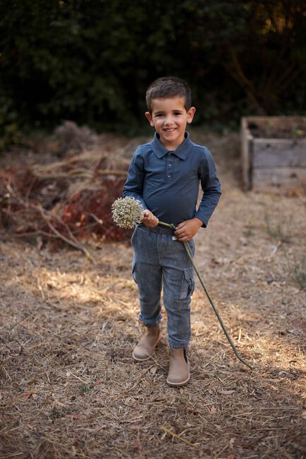 Grijze BAJE STUDIO Polo BROC - large