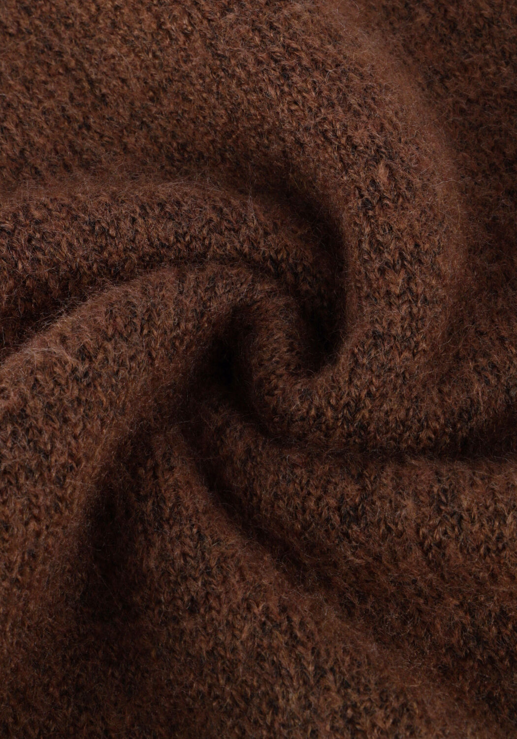 EDITED Pull KRISTINE WOOL KNIT T-SHIRT en marron - large