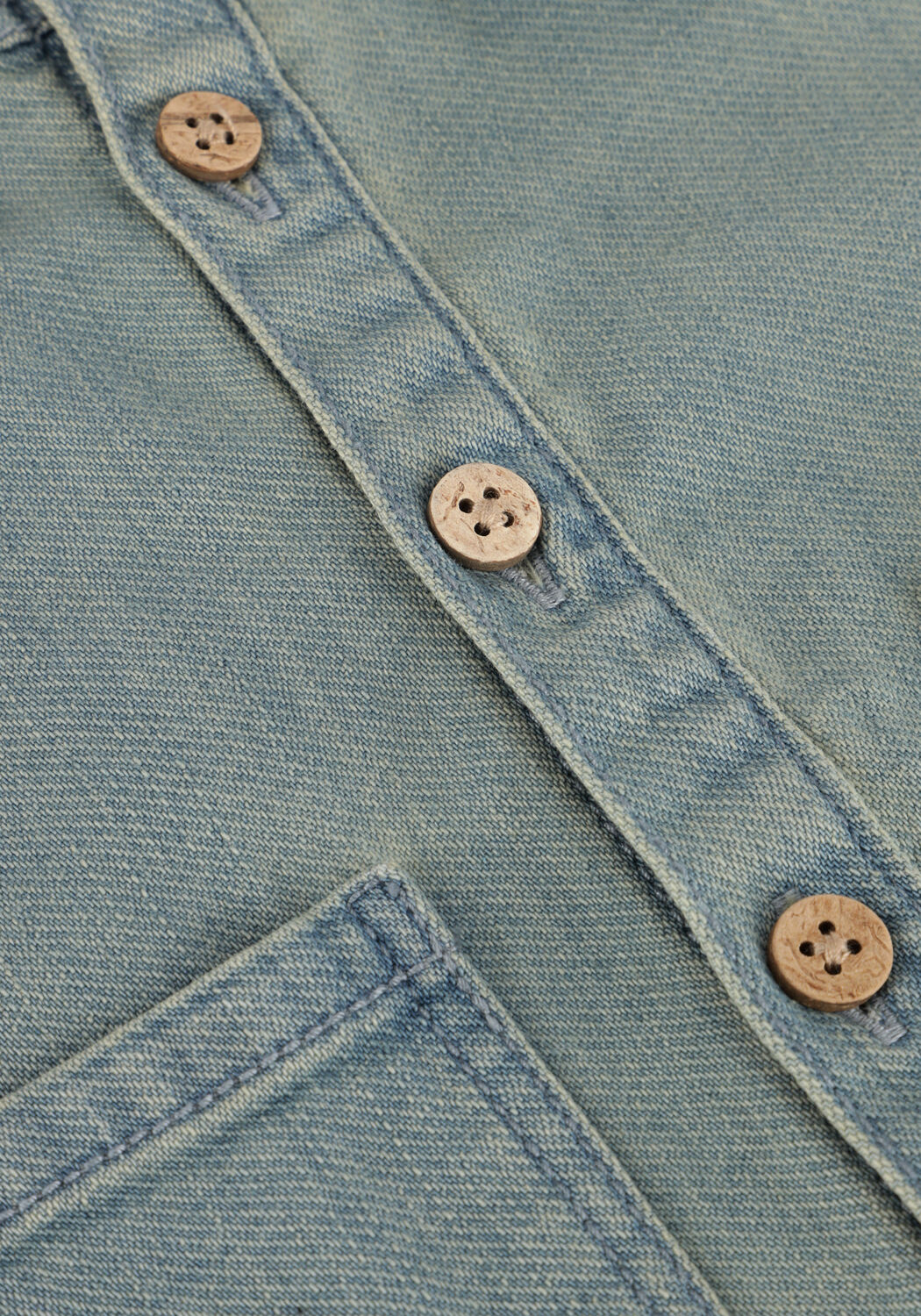 LIL' ATELIER NBMOKAJA LS DNM SHIRT 4360-LS O LIL Vestes en bleu - large