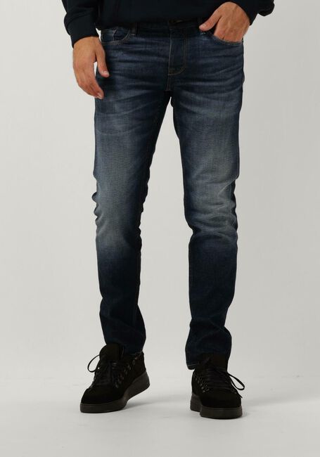 Donkerblauwe CAST IRON Slim fit jeans RISER SLIM DEEP INTENSE BLUE - large