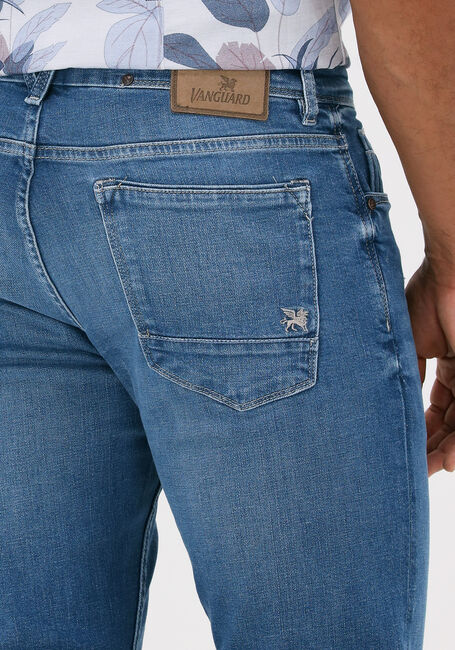 VANGUARD Slim fit jeans V7 RIDER MID BLUE SPECIAL en bleu - large