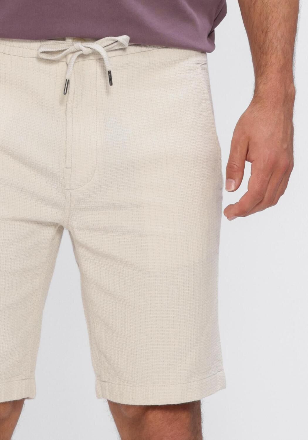 CAST IRON Pantalon courte CHINO SHORTS STRUCTURE en beige - large