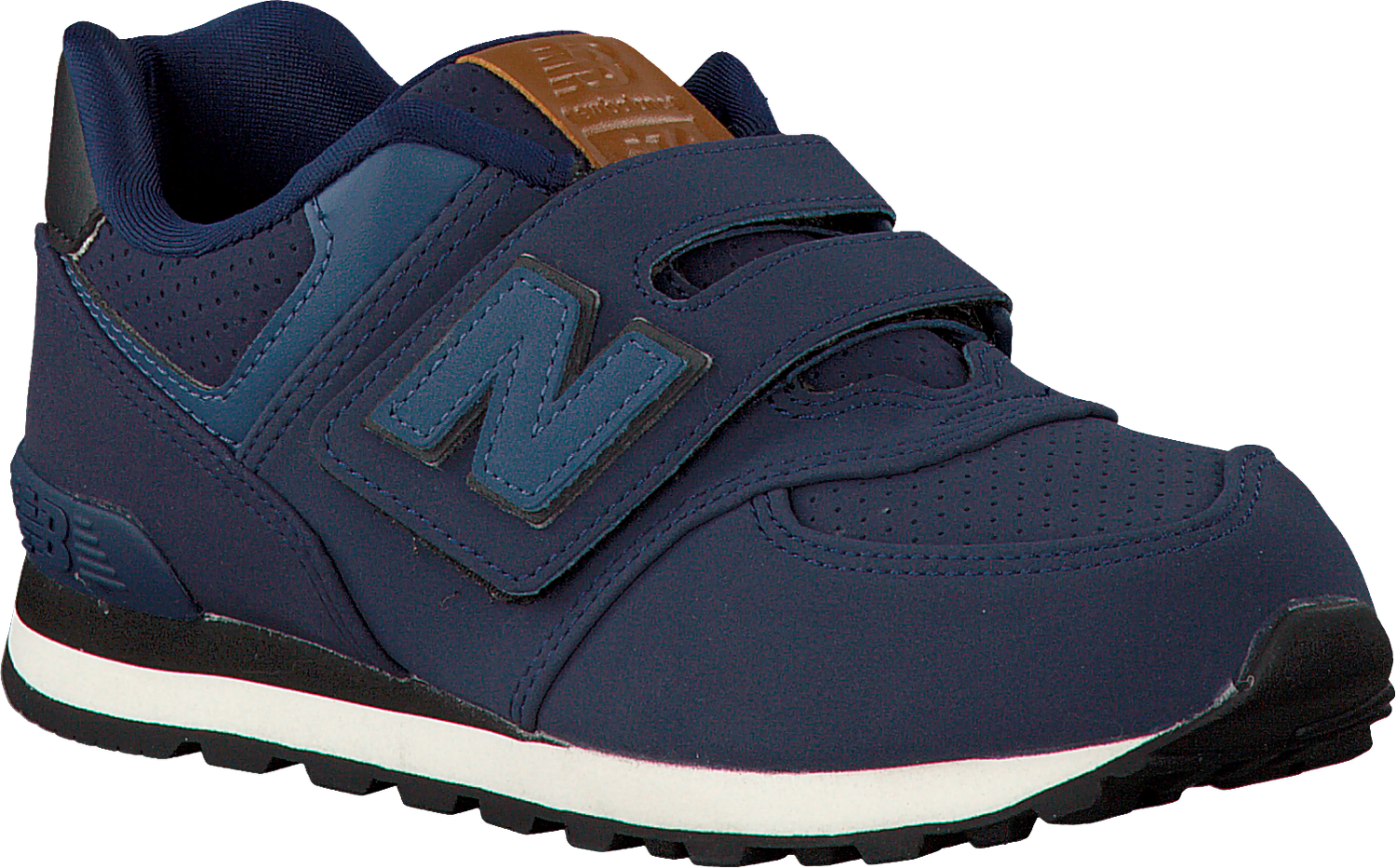 blauwe new balance sneakers kv574