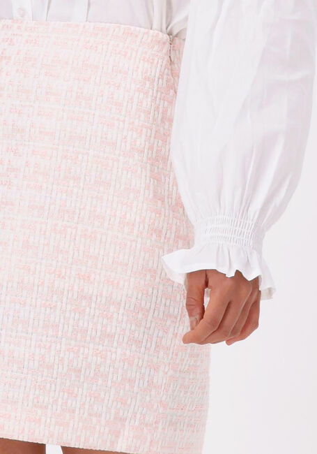 Lichtroze NA-KD Minirok TWEED SKIRT - large