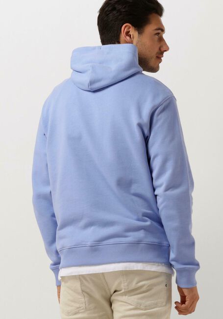 Blauwe SCOTCH & SODA Sweater ESSENTIAL LOGO BADGE HOODIE - large