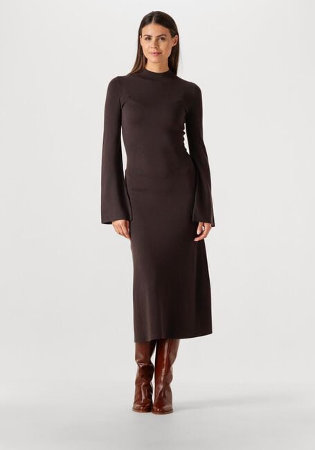 Bruine VANESSA BRUNO Midi jurk FABIANAR DRESS - large