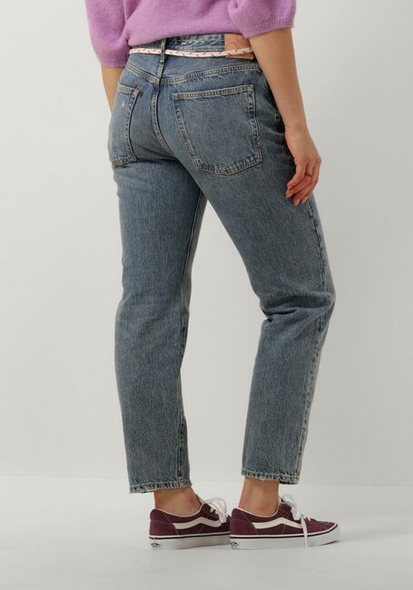 Blauwe SCOTCH & SODA Wide jeans THE BUZZ SLIM BOYFRIEND JEANS - ALL TIED UP - large