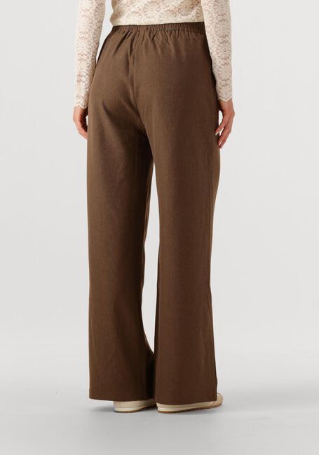 YDENCE Pantalon large PANTS YADE en marron - large