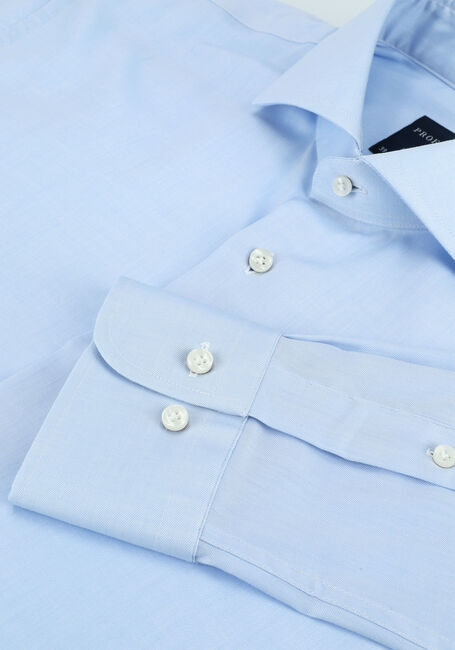Lichtblauwe PROFUOMO Klassiek overhemd FINE TWILL - SLIM FIT - NON IRON - large