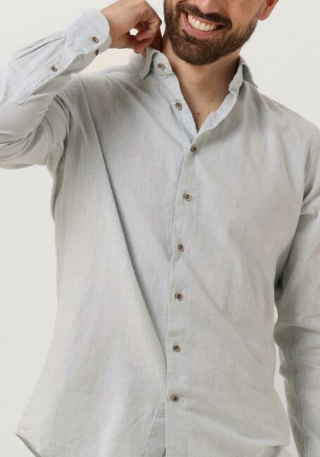 PROFUOMO Chemise classique SHIRT CUTAWAY SC COTTON LINNEN Menthe - large
