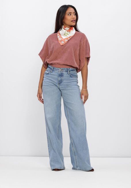 Roze BY-BAR T-shirt NUKI SLUB TOP - large