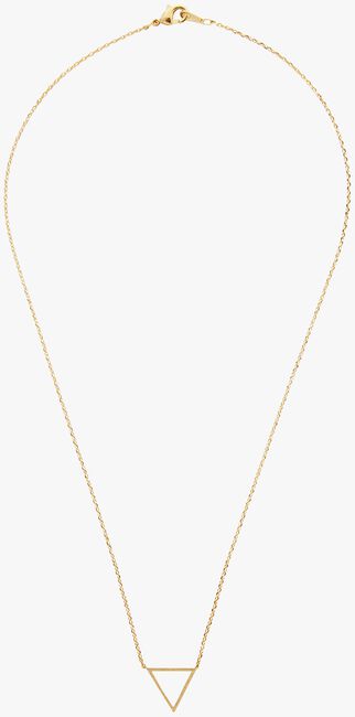 ALLTHELUCKINTHEWORLD Collier ELEMENTS NECKLACE TRIANGLE en or - large