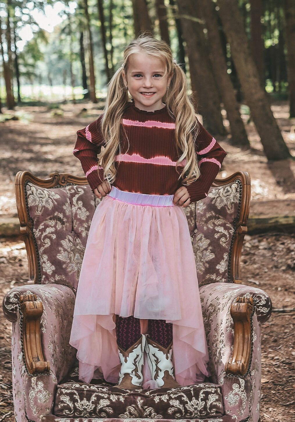 Lichtroze YOUR WISHES Maxirok TULE WIDE SKIRT - large