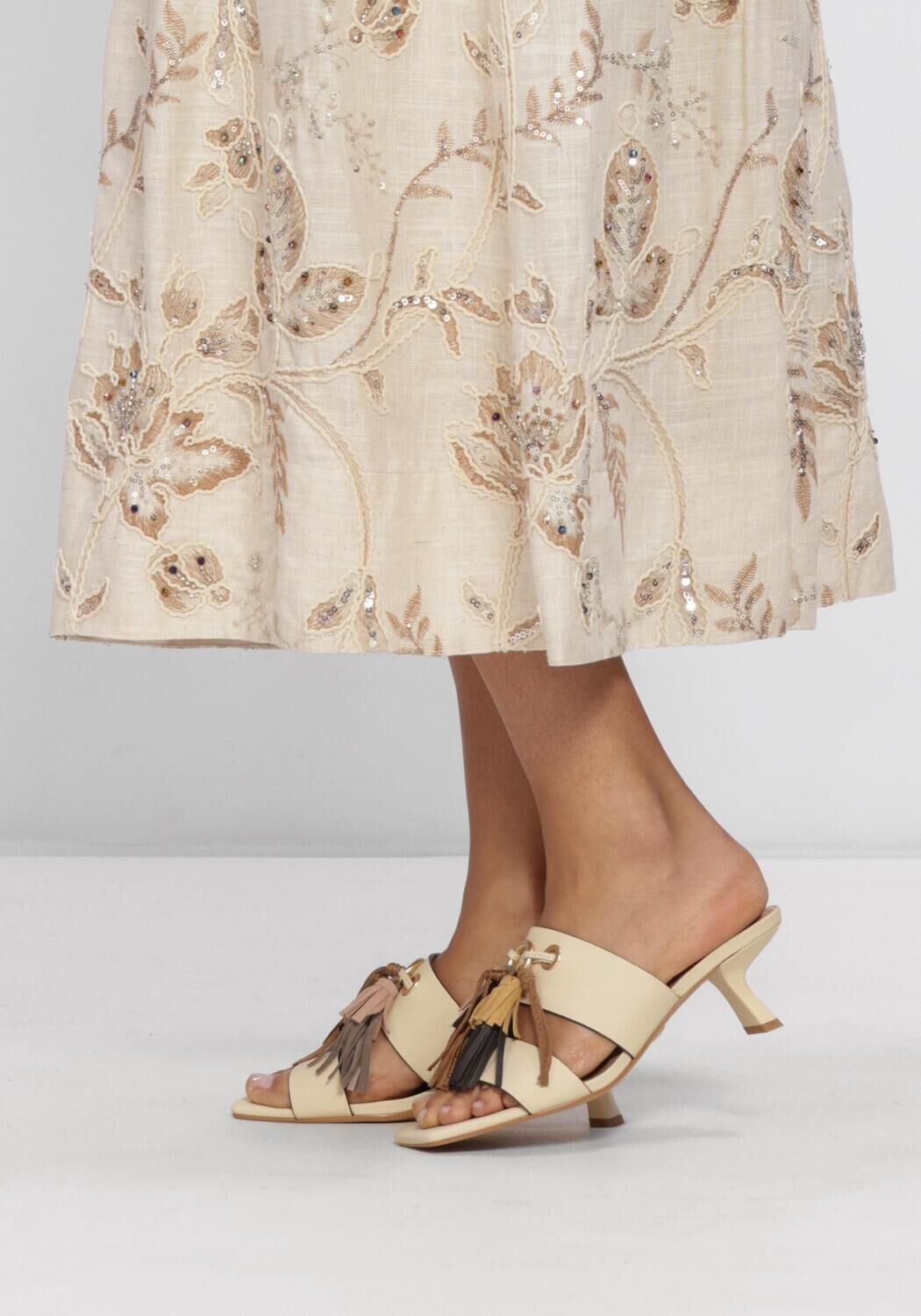 STEFANO LAURAN ST2651B Slingbacks en beige - large