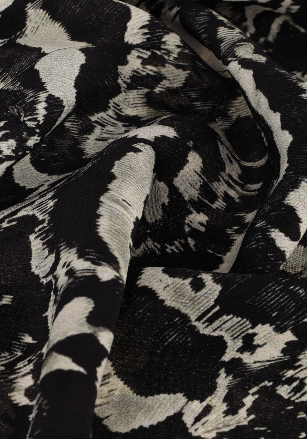 Grijze VANILIA  PUFF SLEEVE TOP - large