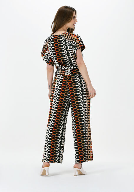 SUMMUM Combinaison JUMPSUIT HONEYCOMB PRINT ON VISCOSE EA en blanc - large