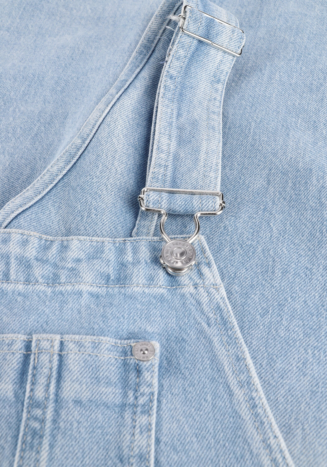 Blauwe 7 FOR ALL MANKIND Jumpsuit SALOPETTE - large