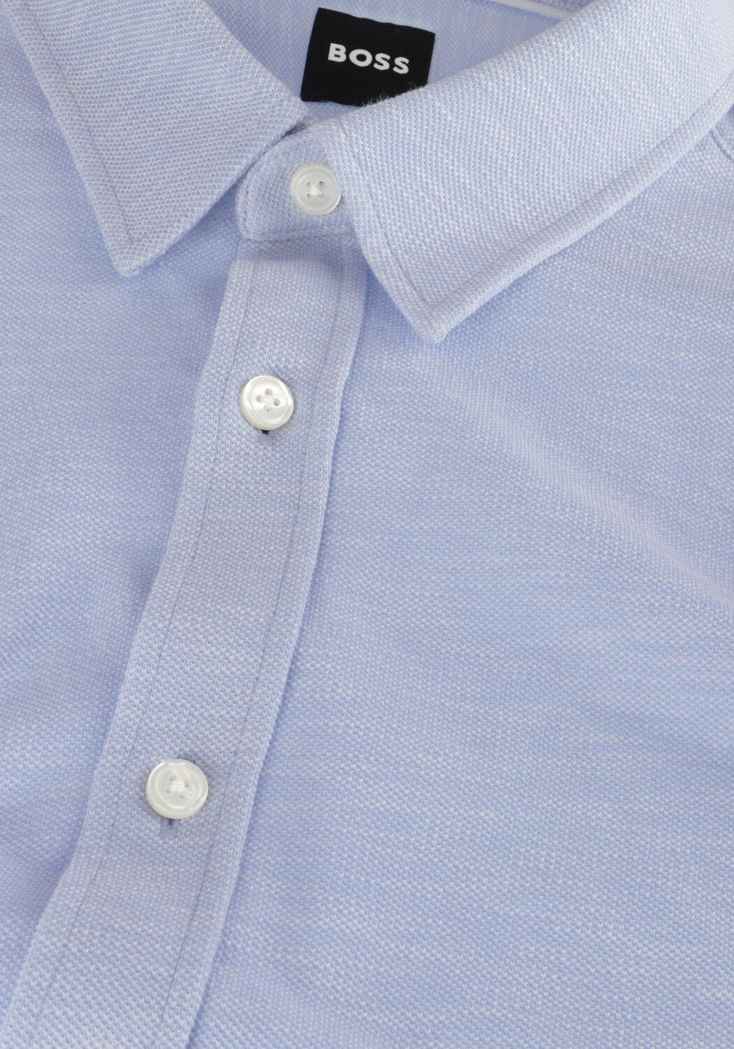 Lichtblauwe BOSS BLACK Casual overhemd S-ROAN-KENT-C1-233 - large