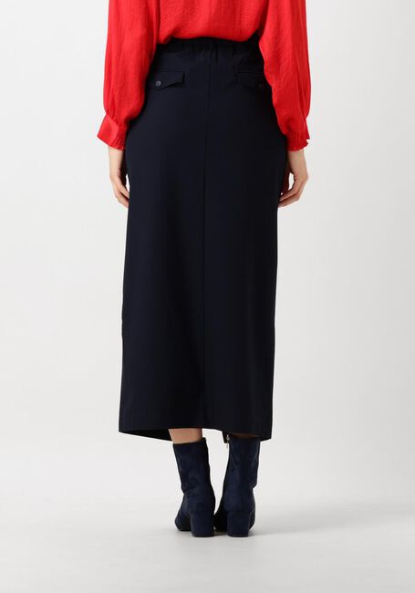 SUMMUM Jupe midi SKIRT VISCOSE BLEND en bleu - large
