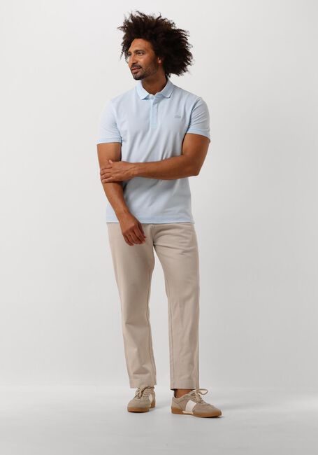 LACOSTE Polo REGULAR FIT COTTON BLEND POLO SHIRT Bleu clair - large