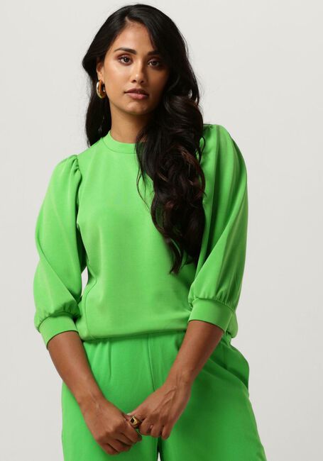 SELECTED FEMME Pull SLFTENNY 3/4 SWEAT TOP en vert - large
