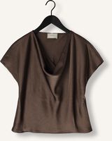 Bruine NEO NOIR Top ANNABETH HEAVY SATEEN TEE Bruine NEO NOIR Top ANNABETH HEAVY SATEEN TEE - medium