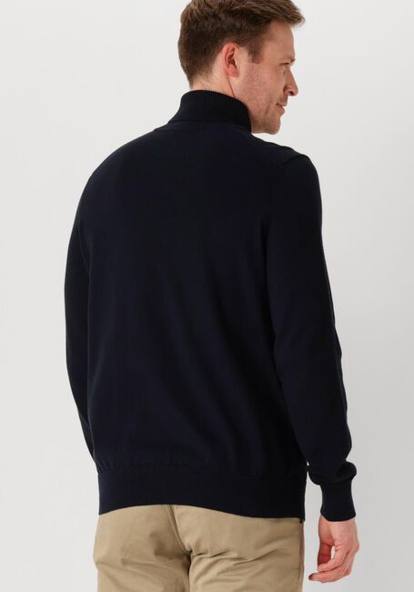 BOSS ORANGE Col roulé AKIRO_S Bleu foncé - large