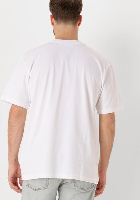 CALVIN KLEIN T-shirt WOVEN LABEL RELAXED TEE en blanc - large