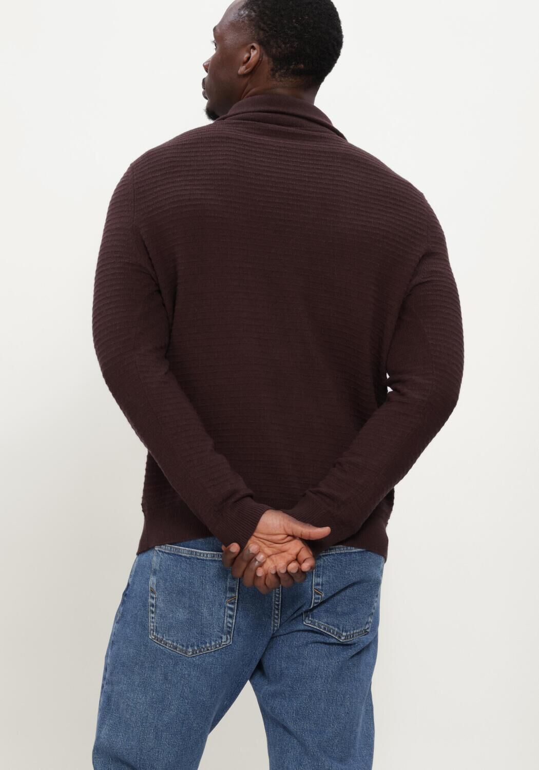BLUE INDUSTRY Pull KNITWEAR Bordeaux - large