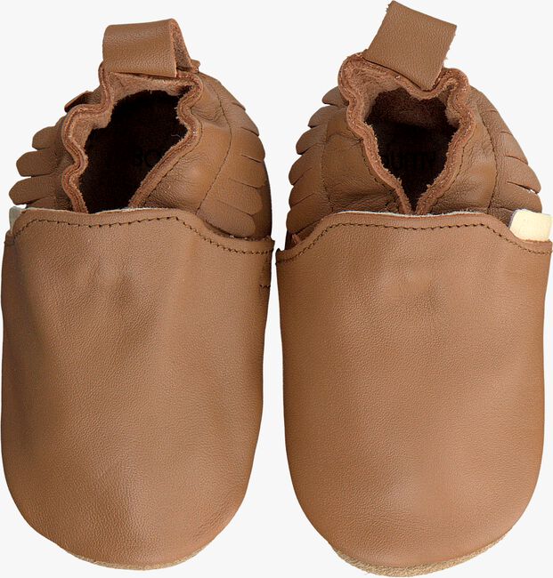 BOUMY Chaussures bébé BAO en cognac - large