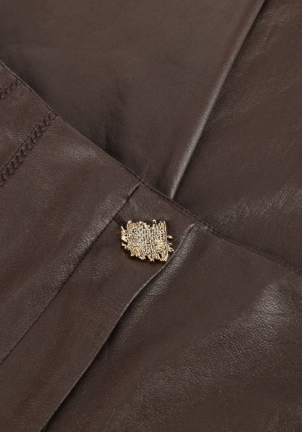 CAROLINE BISS Pantalon large 4567 en marron - large