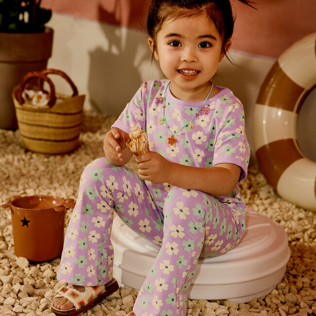 Z8 Pantalon &eacute;vas&eacute; NOELLA Lilas - large