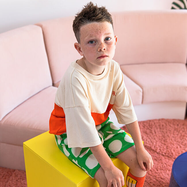 CARLIJNQ T-shirt BASIC - OVERSIZED T-SHIRT en rouge - large